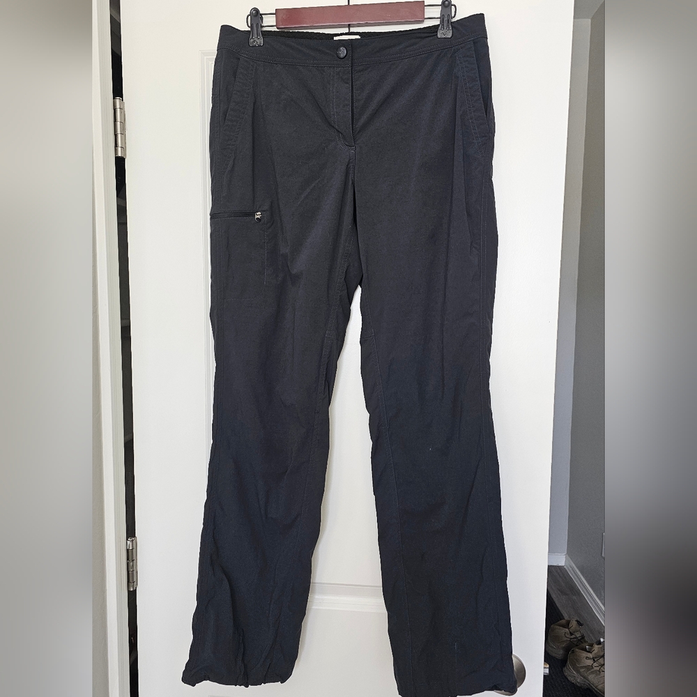 L.L. Bean Women's Classic Black Straight Leg Pants